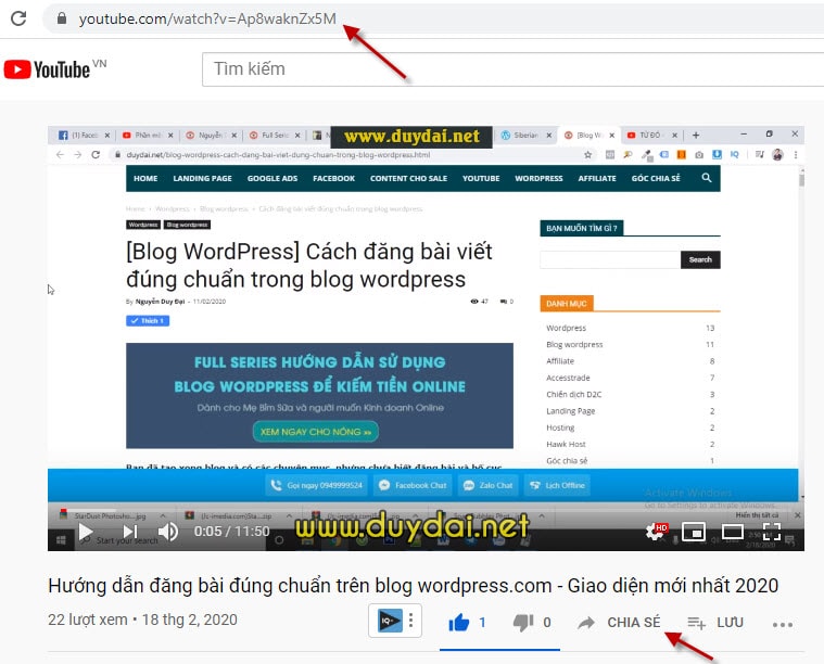 Mẹo đăng hàng ngàn Ảnh - Video mà không tốn dung lượng lưu trữ trên blog wordpress